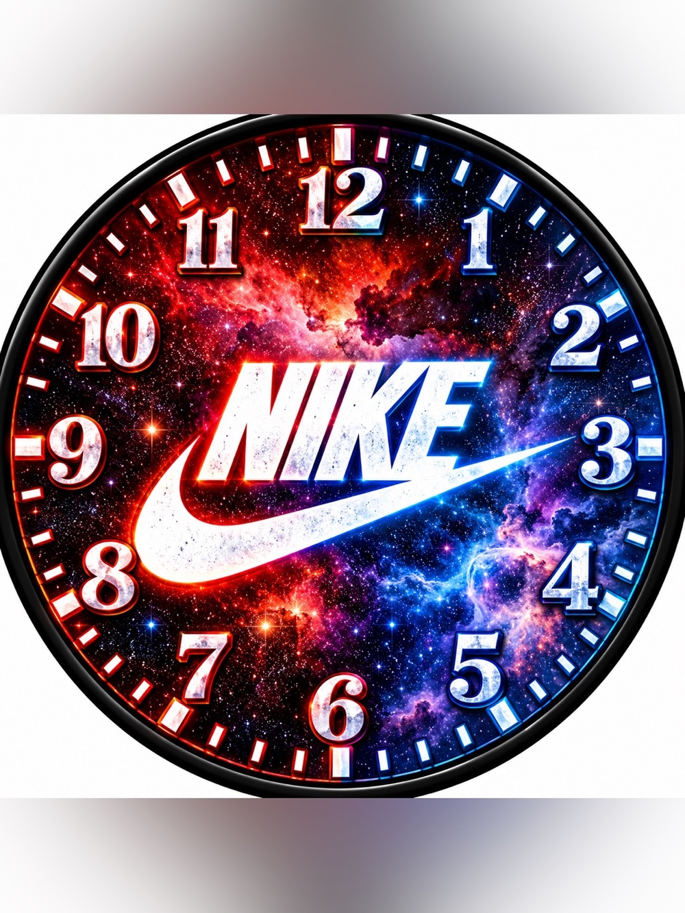 Nike Galaxy Party 9” Wall Clock.